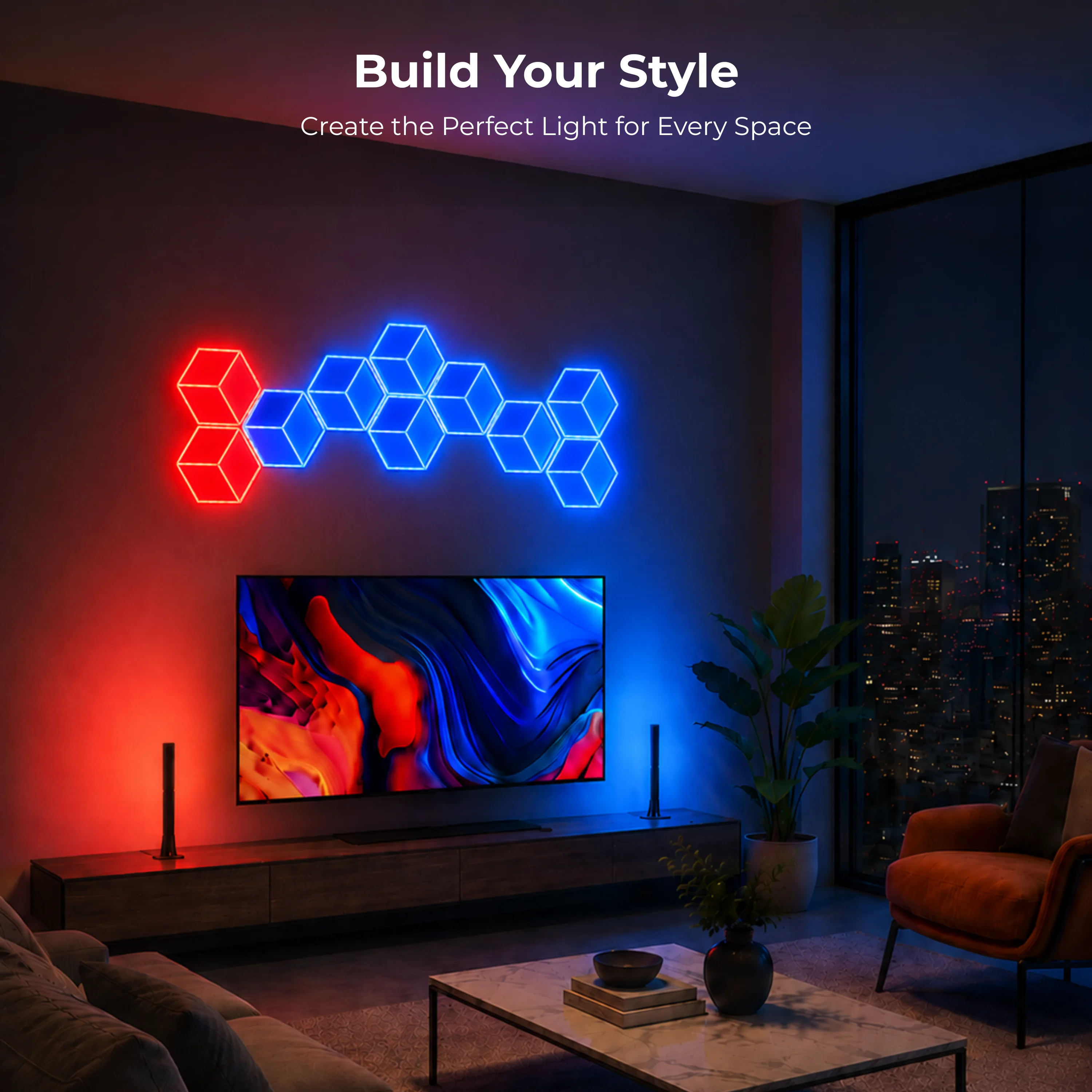 Apex TV Sync 3D Hexagon Light - Image 7