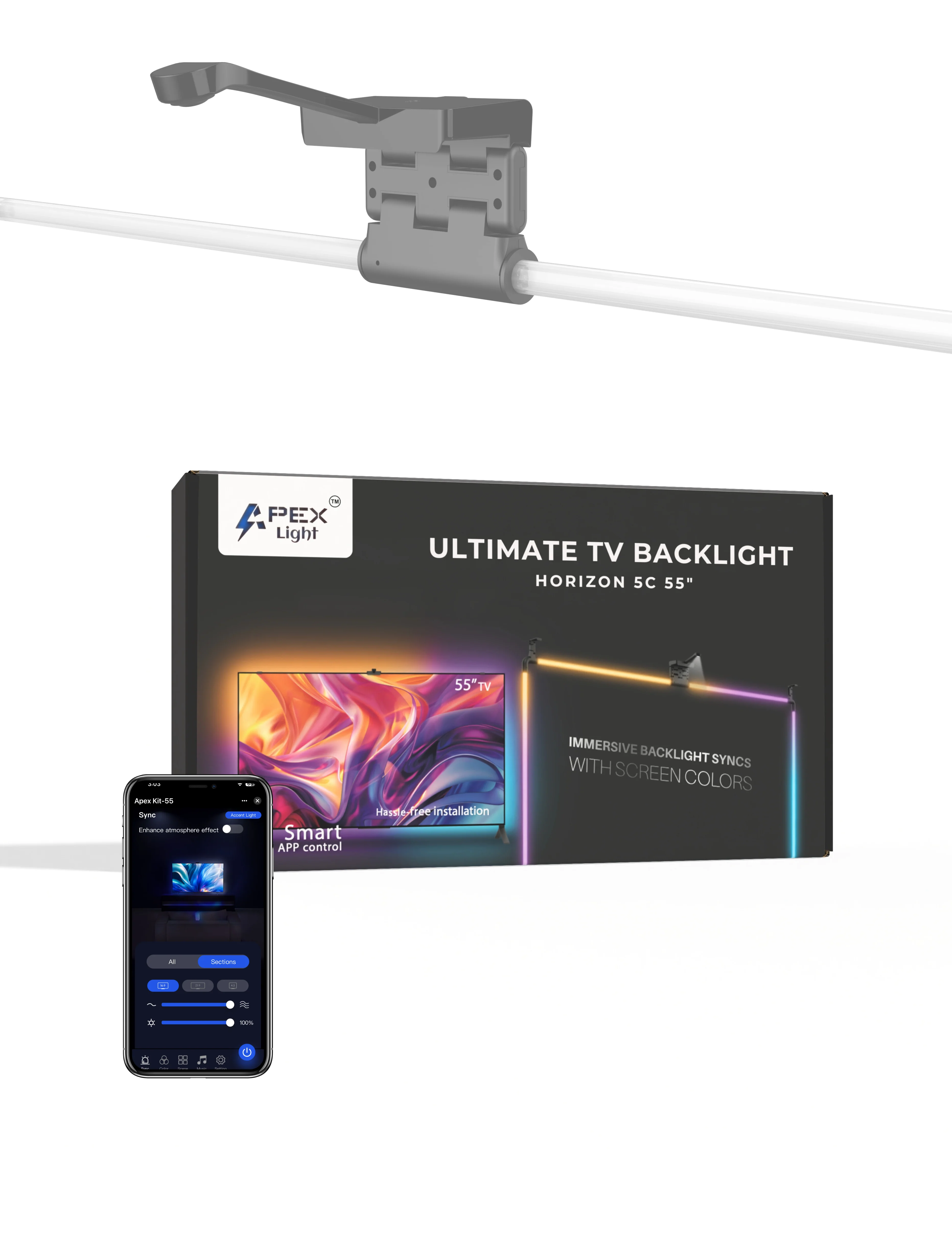 Apex Camera TV Backlight (only for 55 inch)