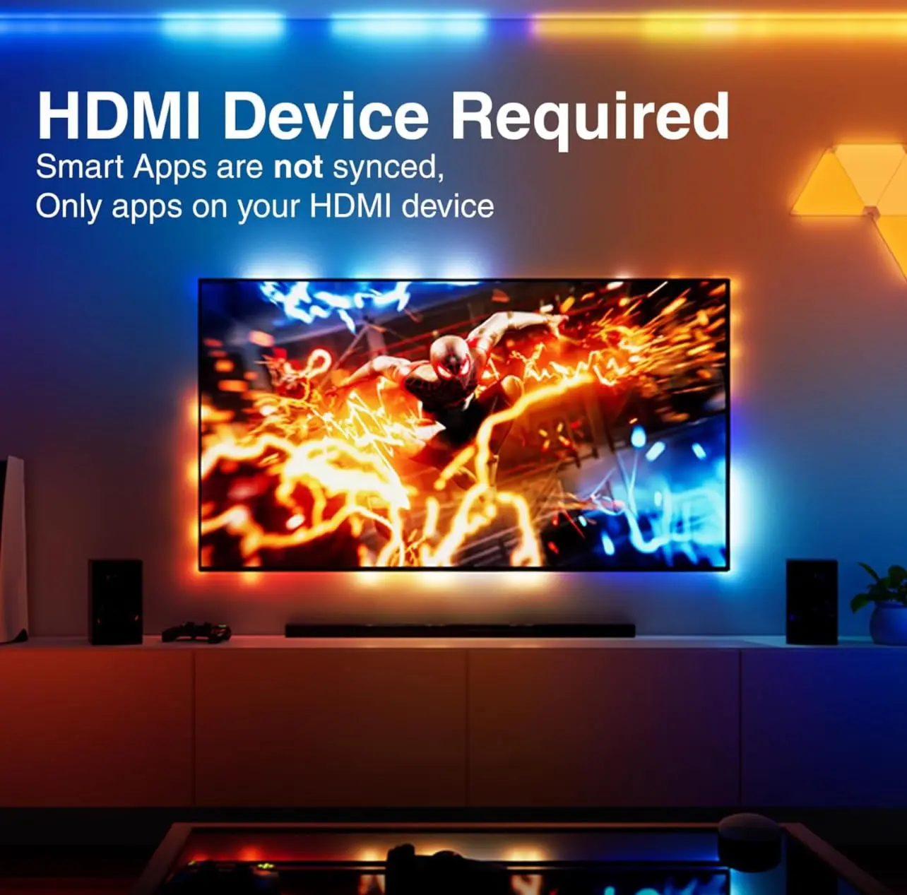 Apex HDMI Sync TV Backlight +Bar Light (Upto 90 Inches TV) - Image 3