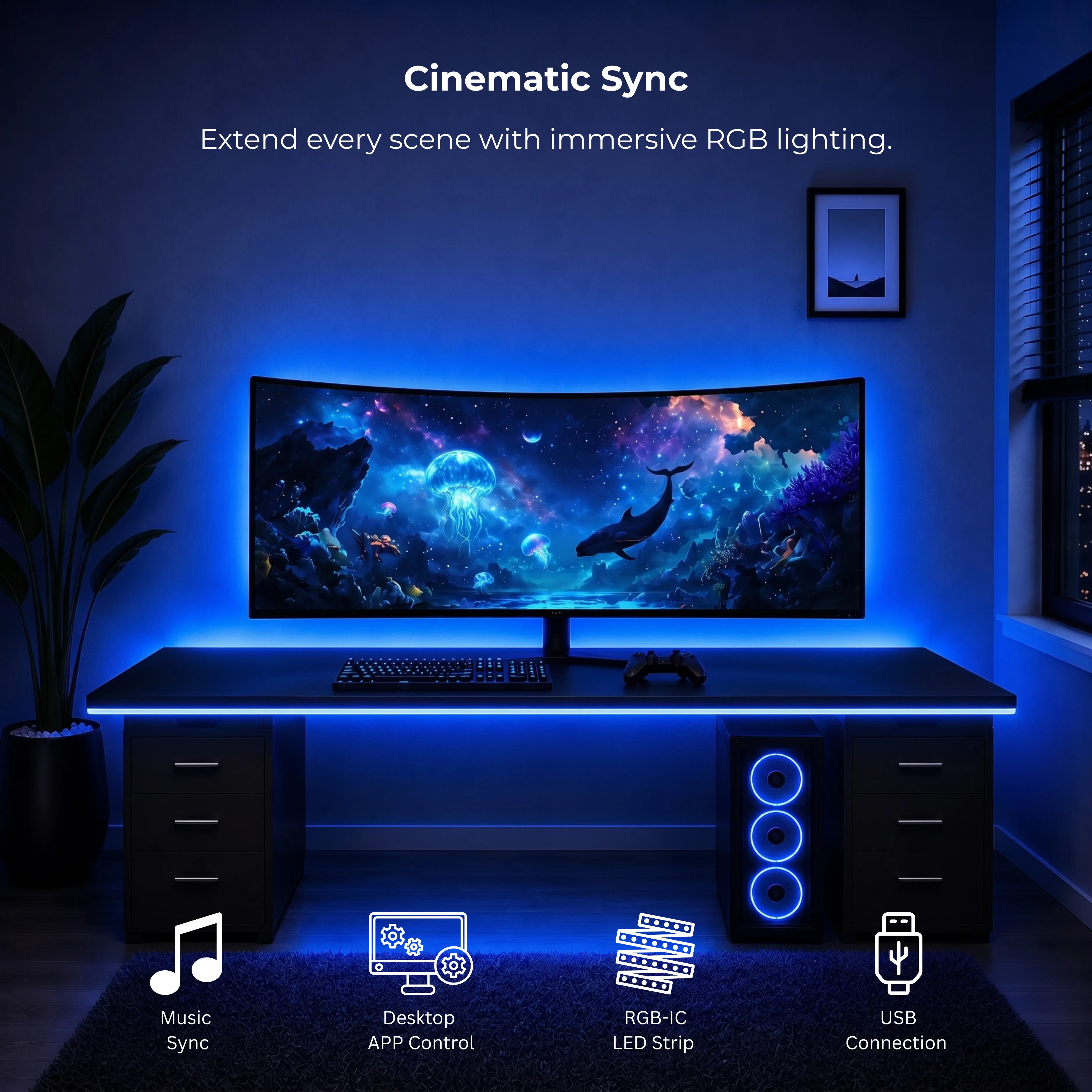Apex Monitor Sync Desk Light - Image 5