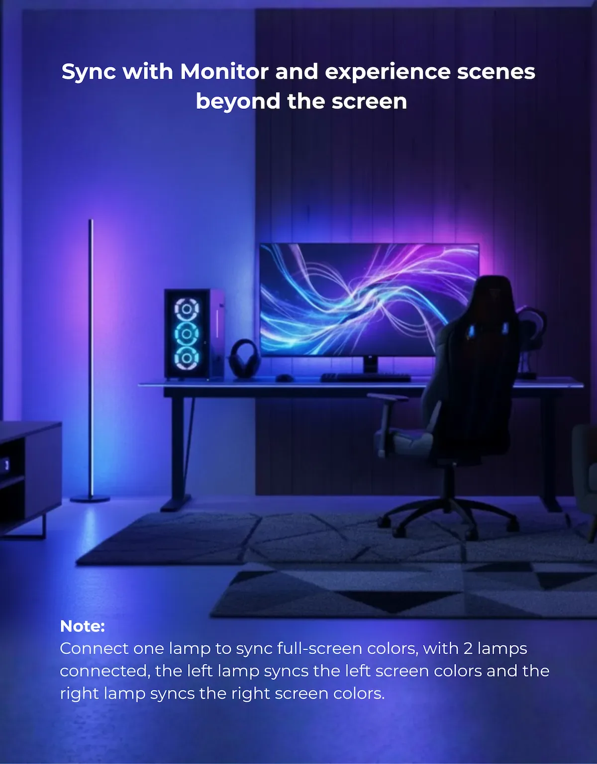 Apex Monitor Sync Floor Lamp - Image 6