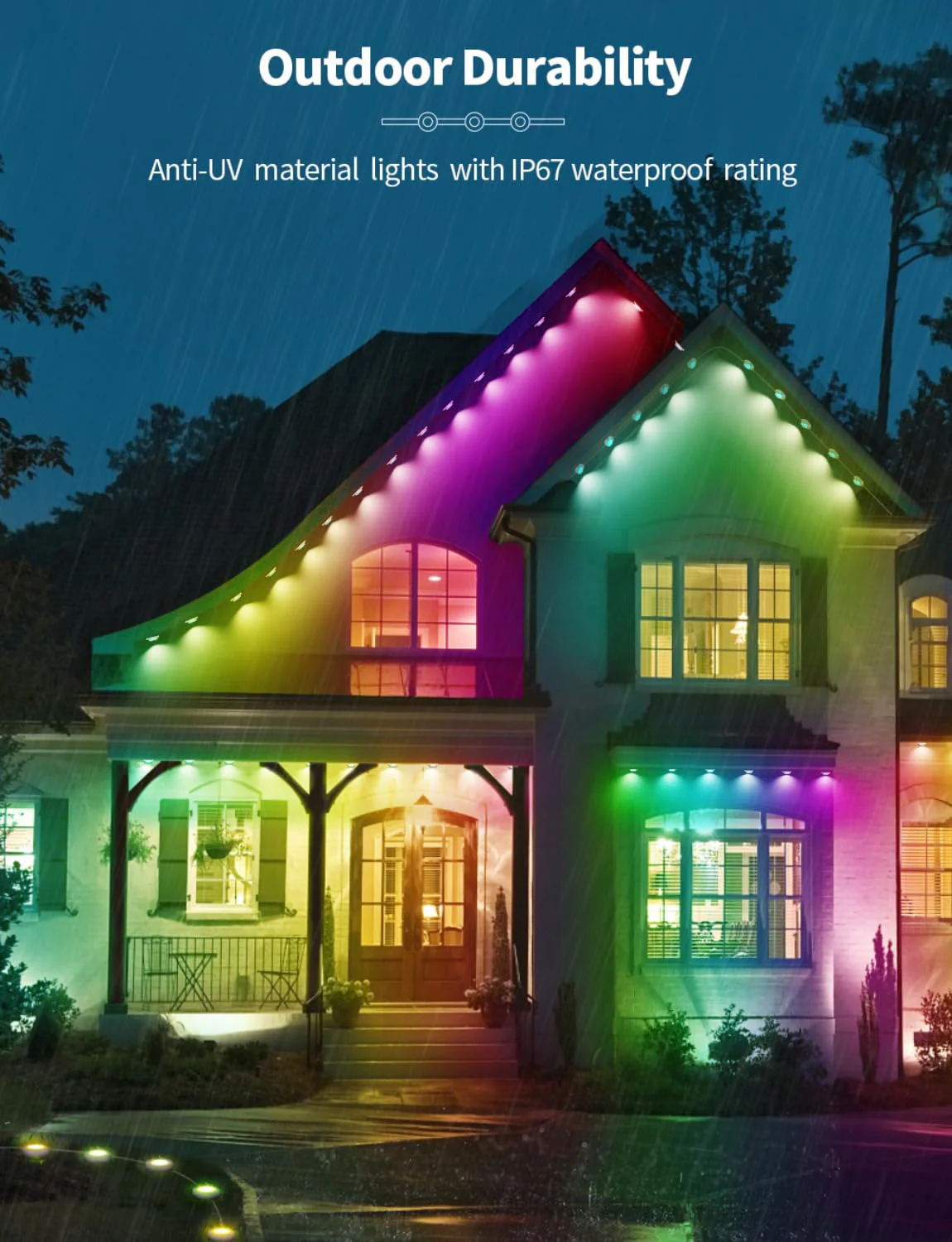 Apex Permanent Outdoor String Light - Image 2