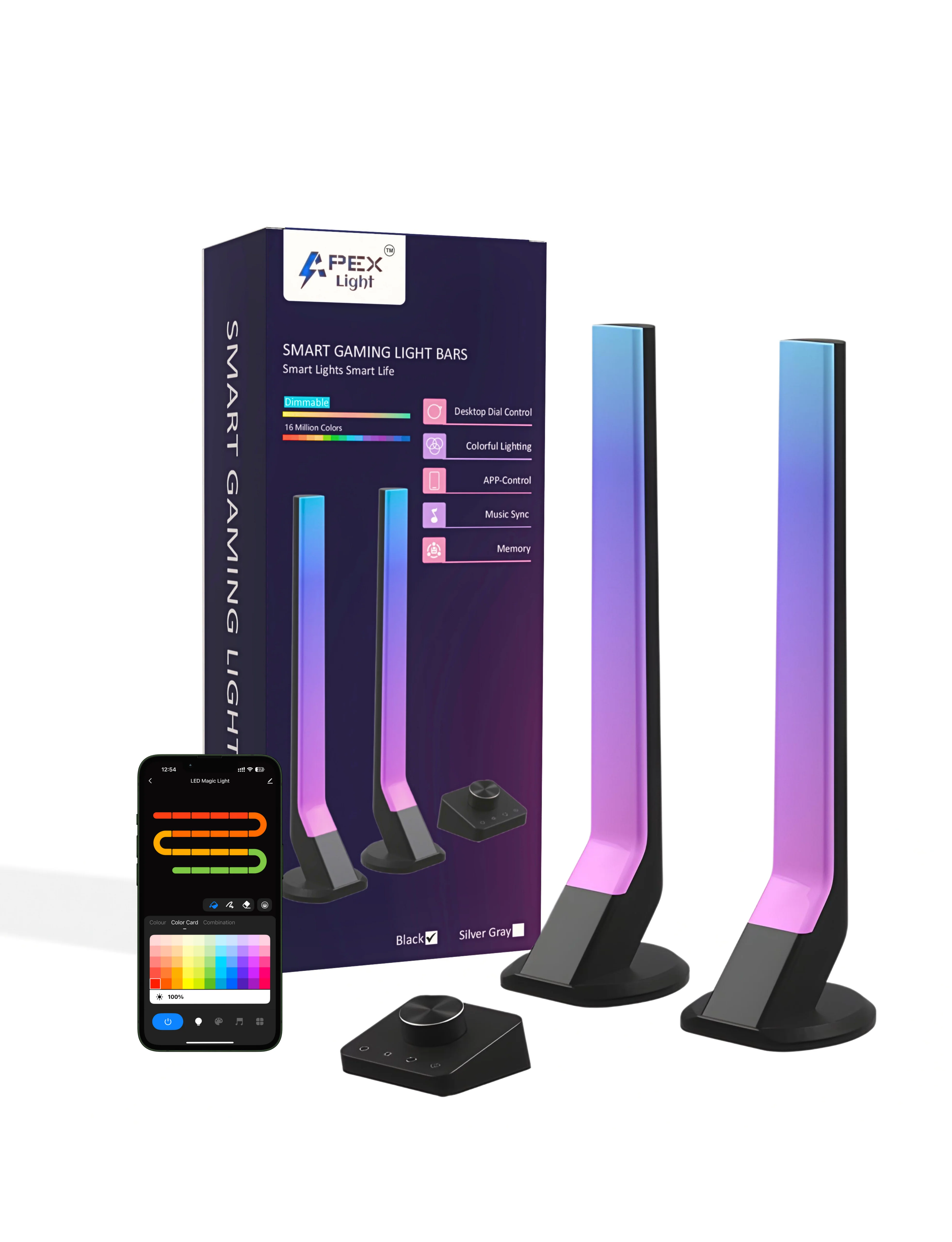 Apex Smart RGBIC Gaming Light Bars