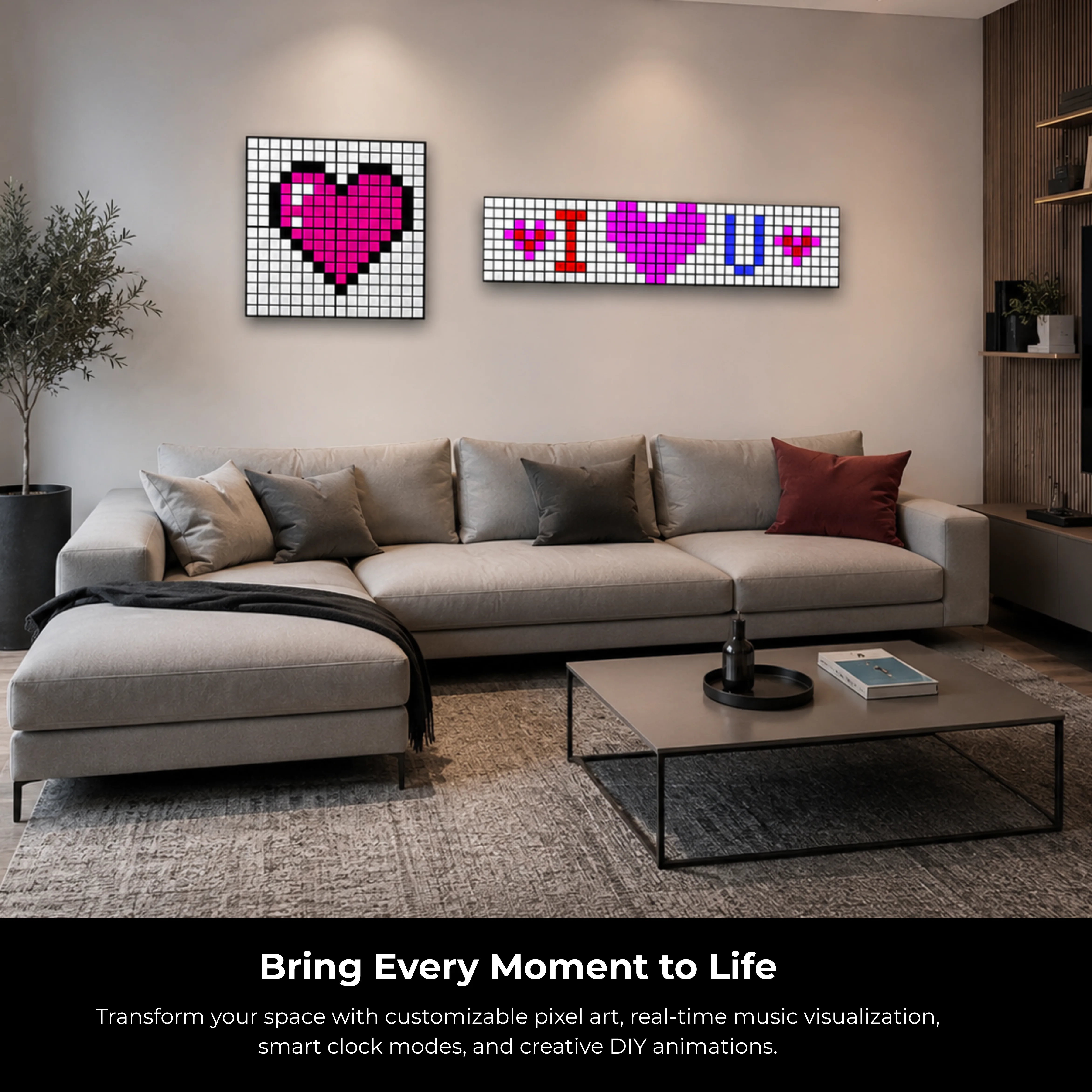 Apex Spliced Pixel Display LED Frame (8x8 Pixel)(4 pcs) - Image 2