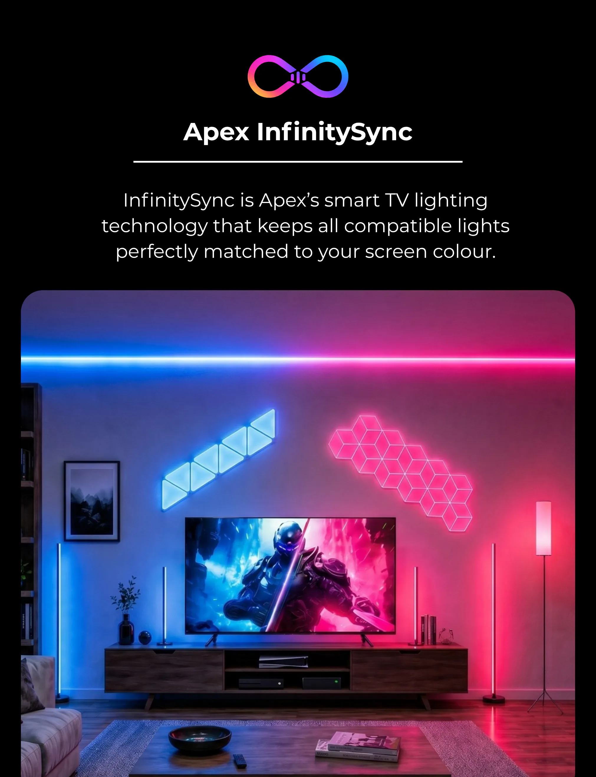 Apex TV Sync Cylinder Lamp - Image 5