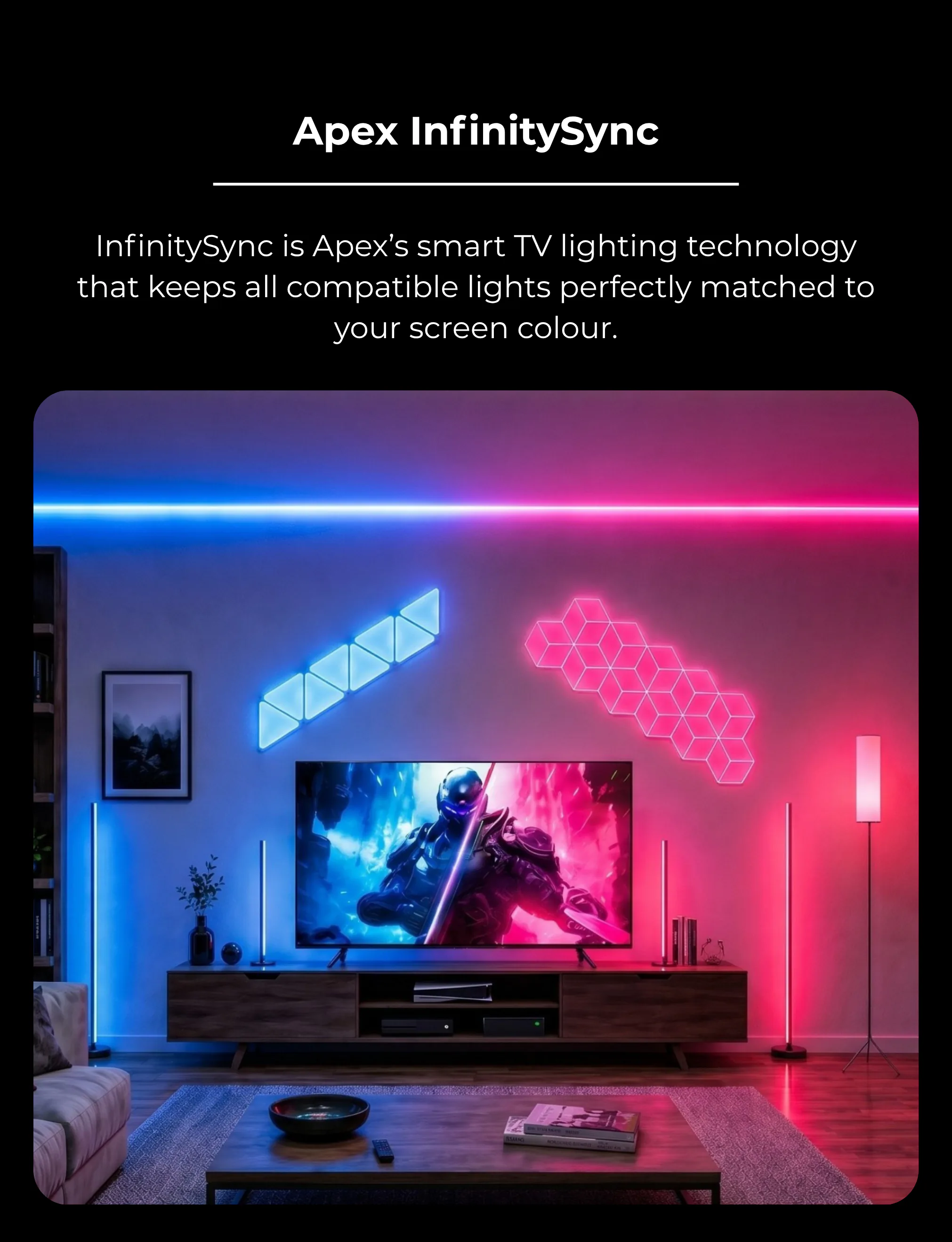 Apex TV Sync Triangle Light - Image 3