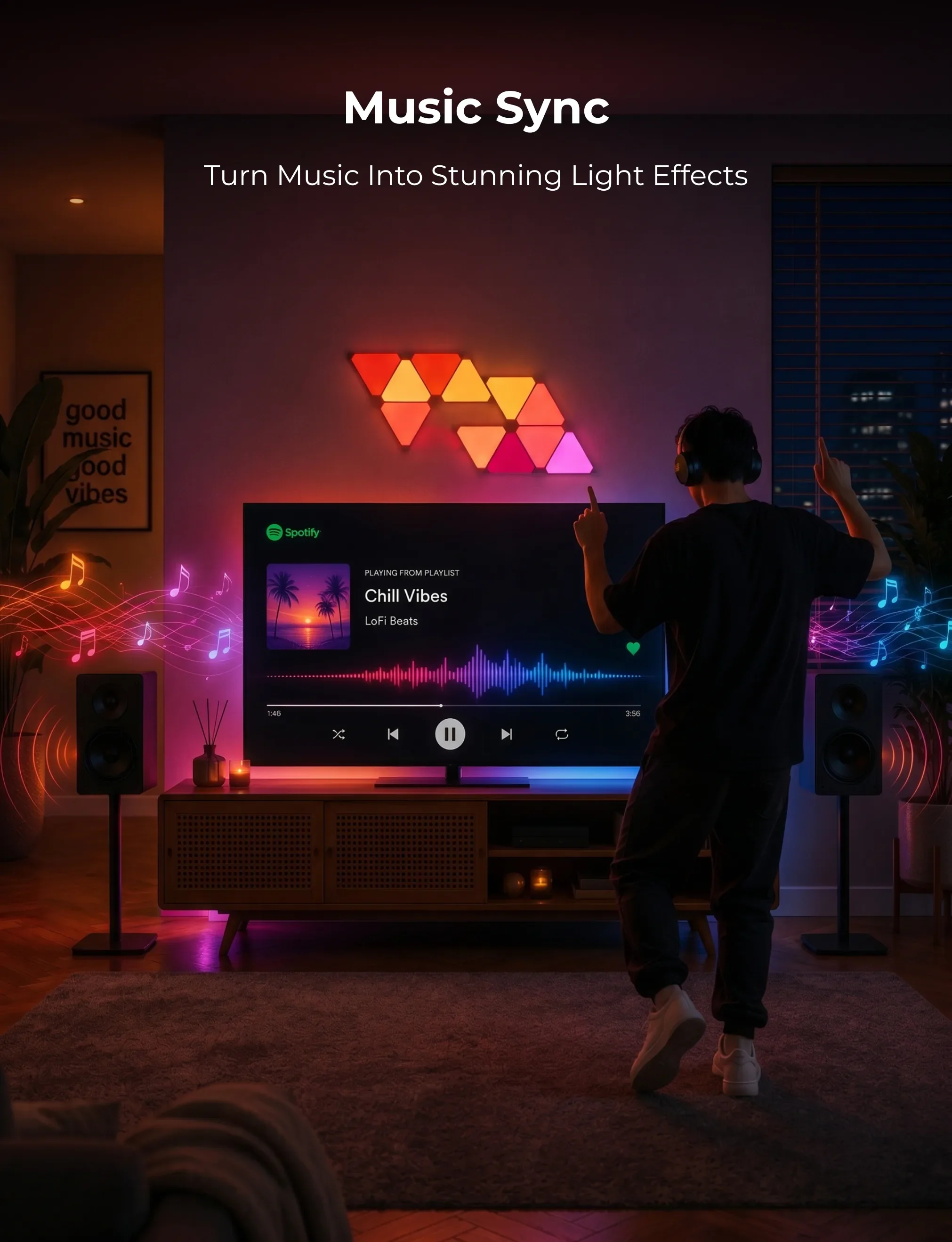 Apex TV Sync Triangle Light - Image 6