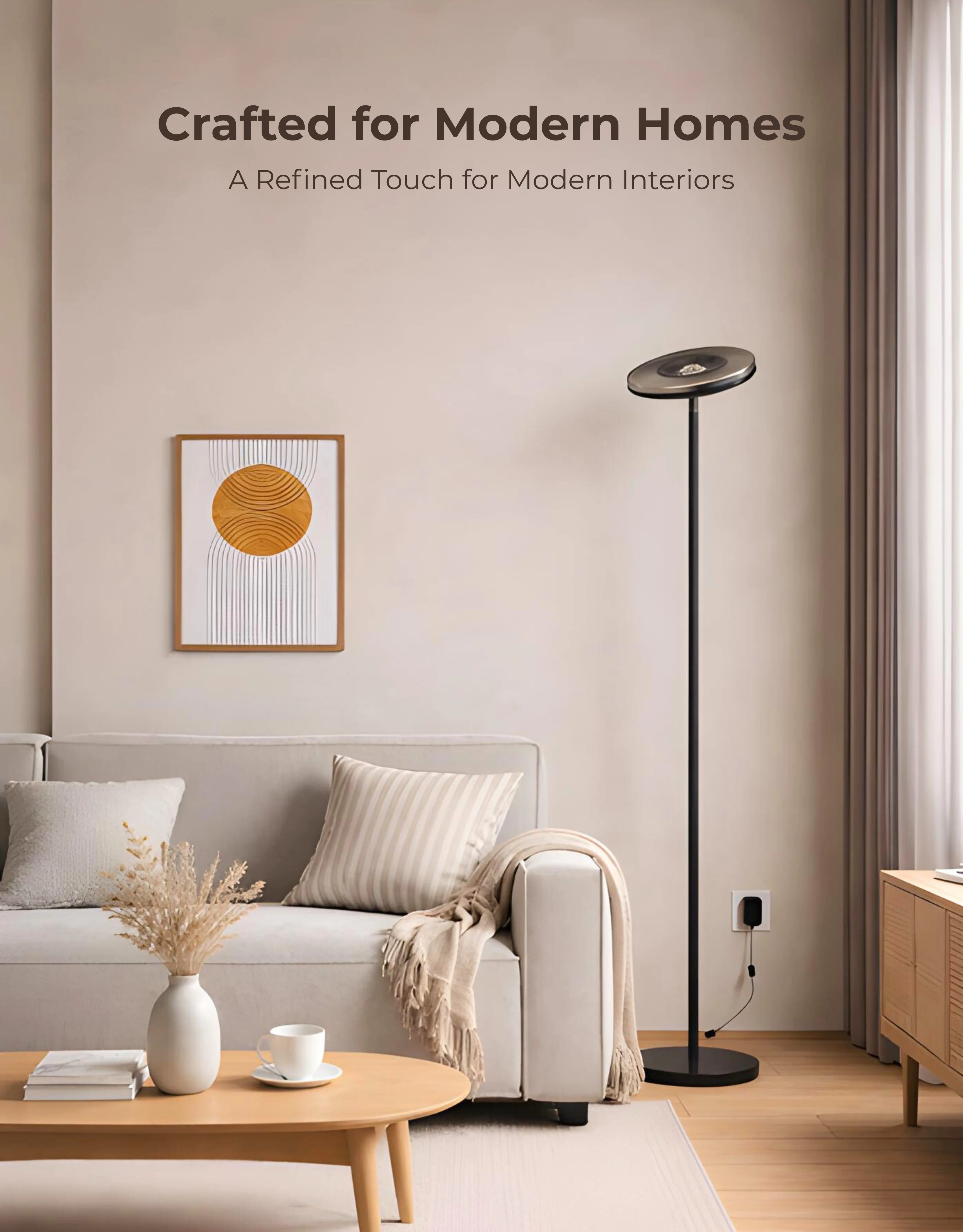 Apex Uplighter Floor Lamp - Image 5