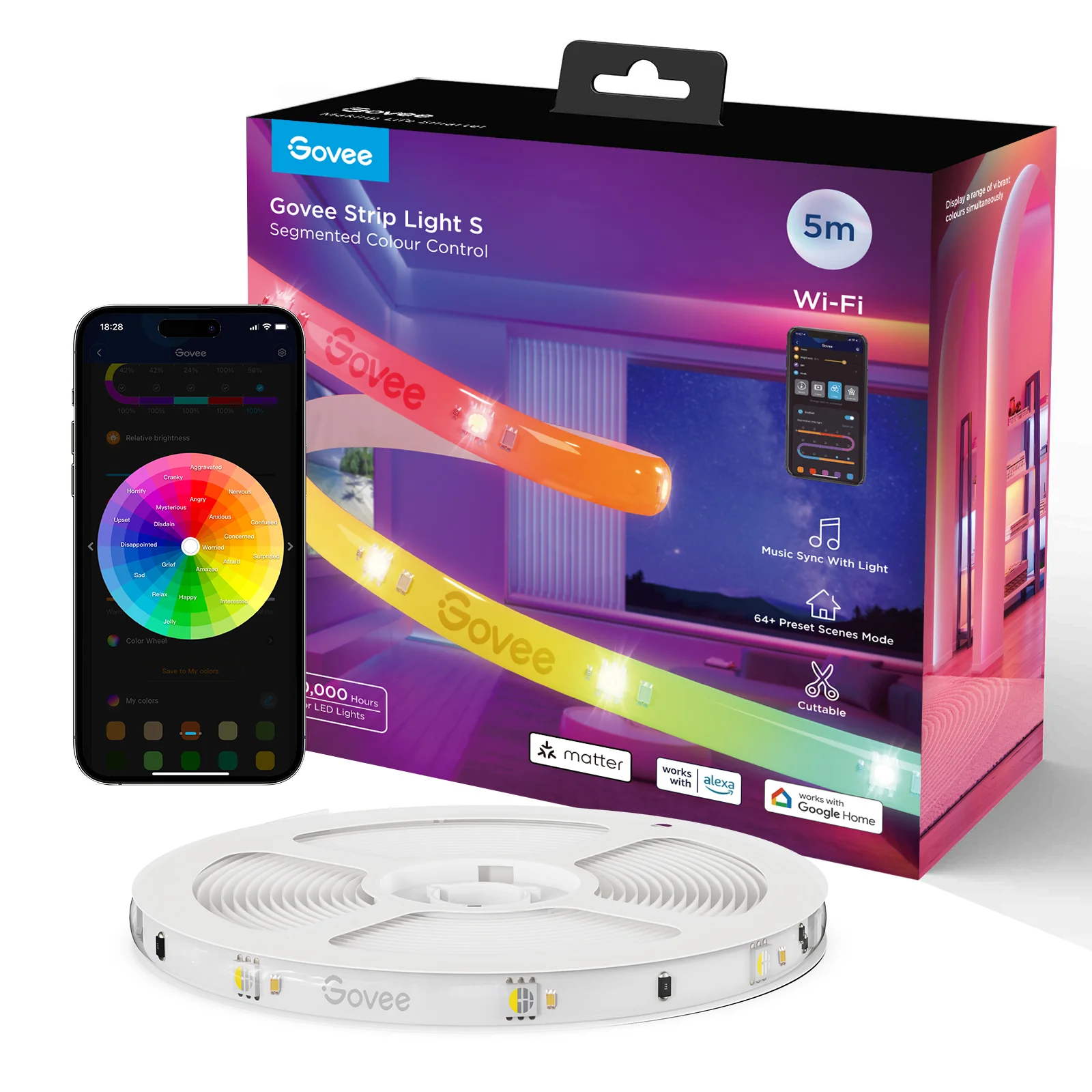 Govee RGBICW LED Strip Lights
