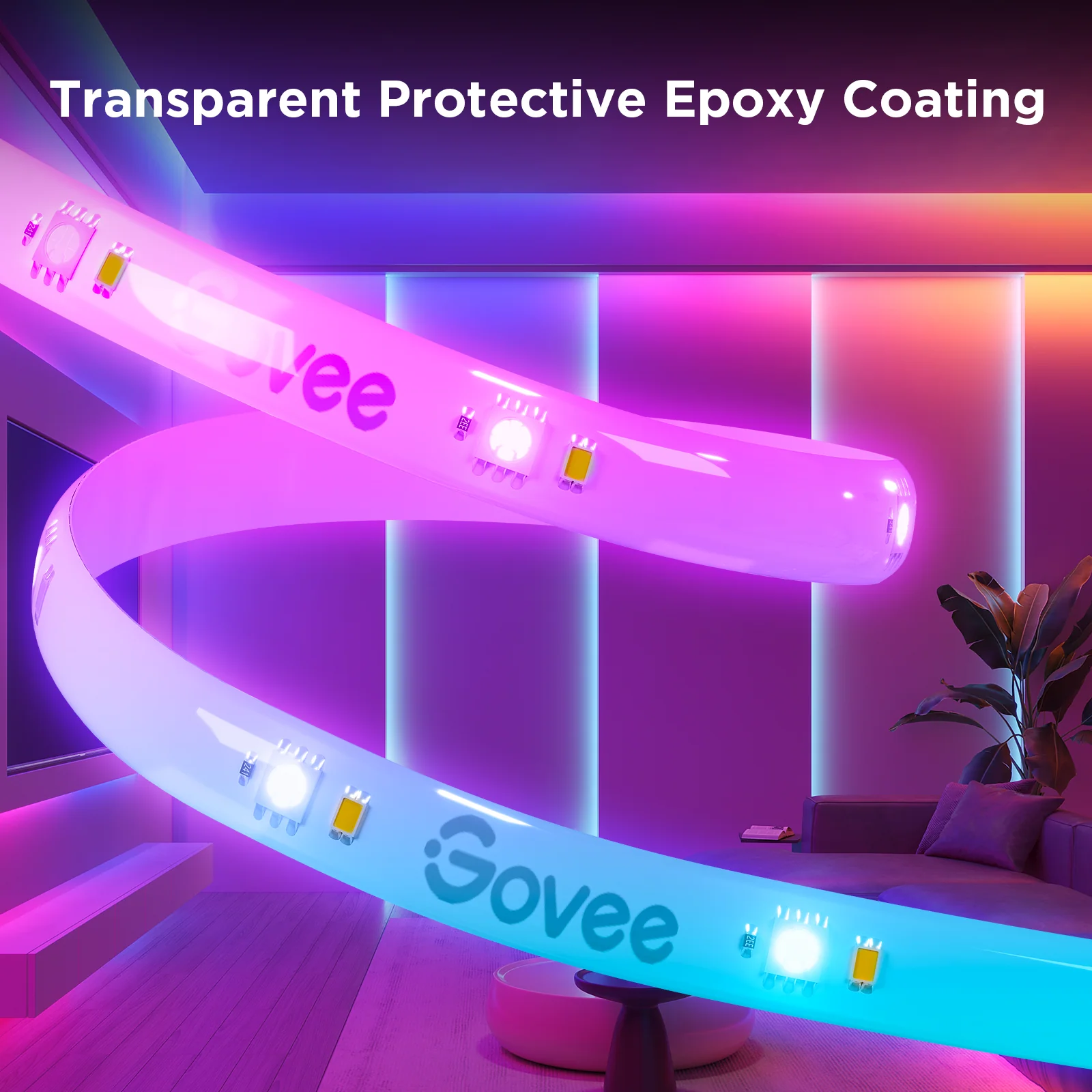 Govee RGBICW LED Strip Lights - Image 4