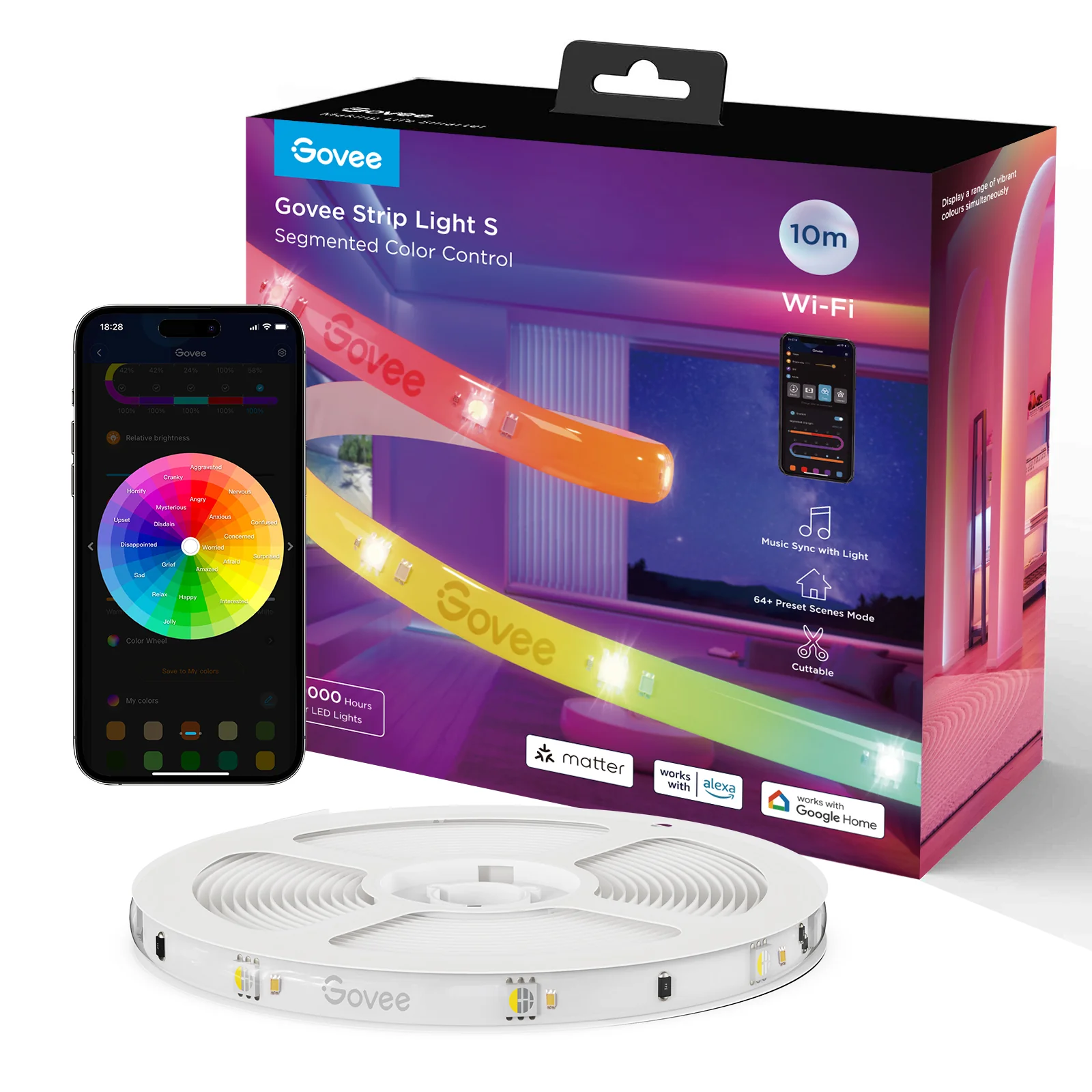 Govee RGBICW LED Strip Lights - Image 7