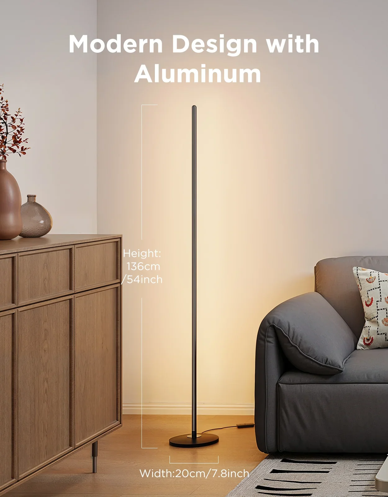 Govee RGBICW Smart Floor Lamp - Image 2