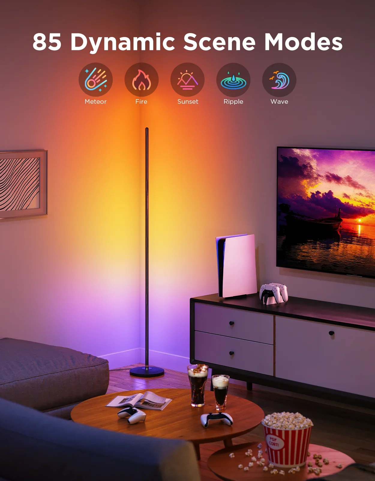Govee RGBICW Smart Floor Lamp - Image 3